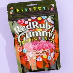 Red Ruby Gummy Candy - Peach