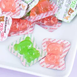 Rilakkuma Gummy Candy - Red & Green Apple