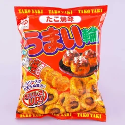 Riska Delicious Umaibo Ring Corn Snacks - Takoyaki