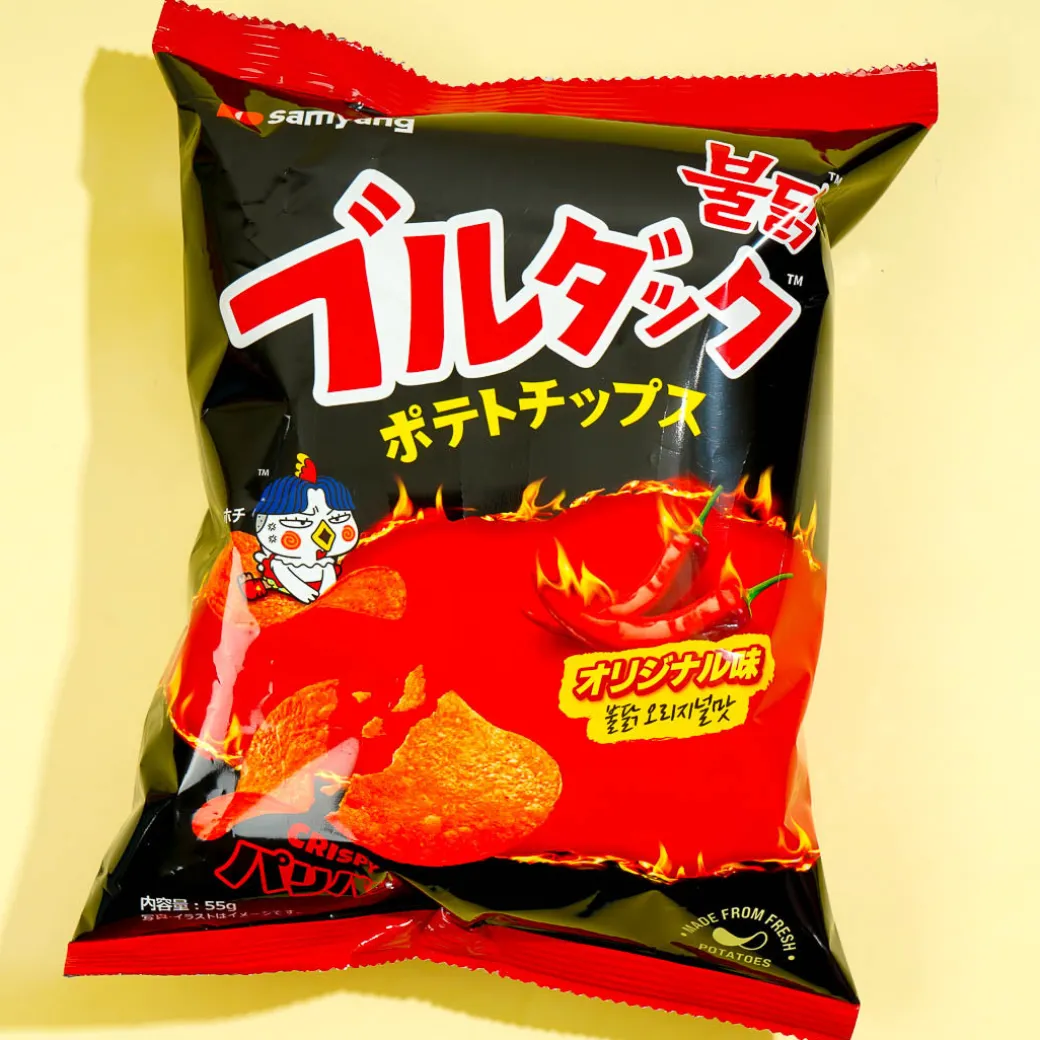 Samyang Buldak Potato Chips