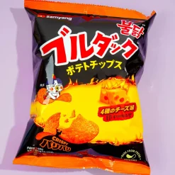 Samyang Buldak Potato Chips - 4 Cheese