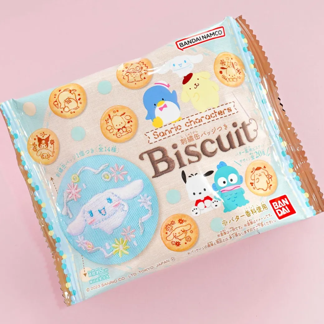 Sanrio Character Biscuits With Collectible Badge