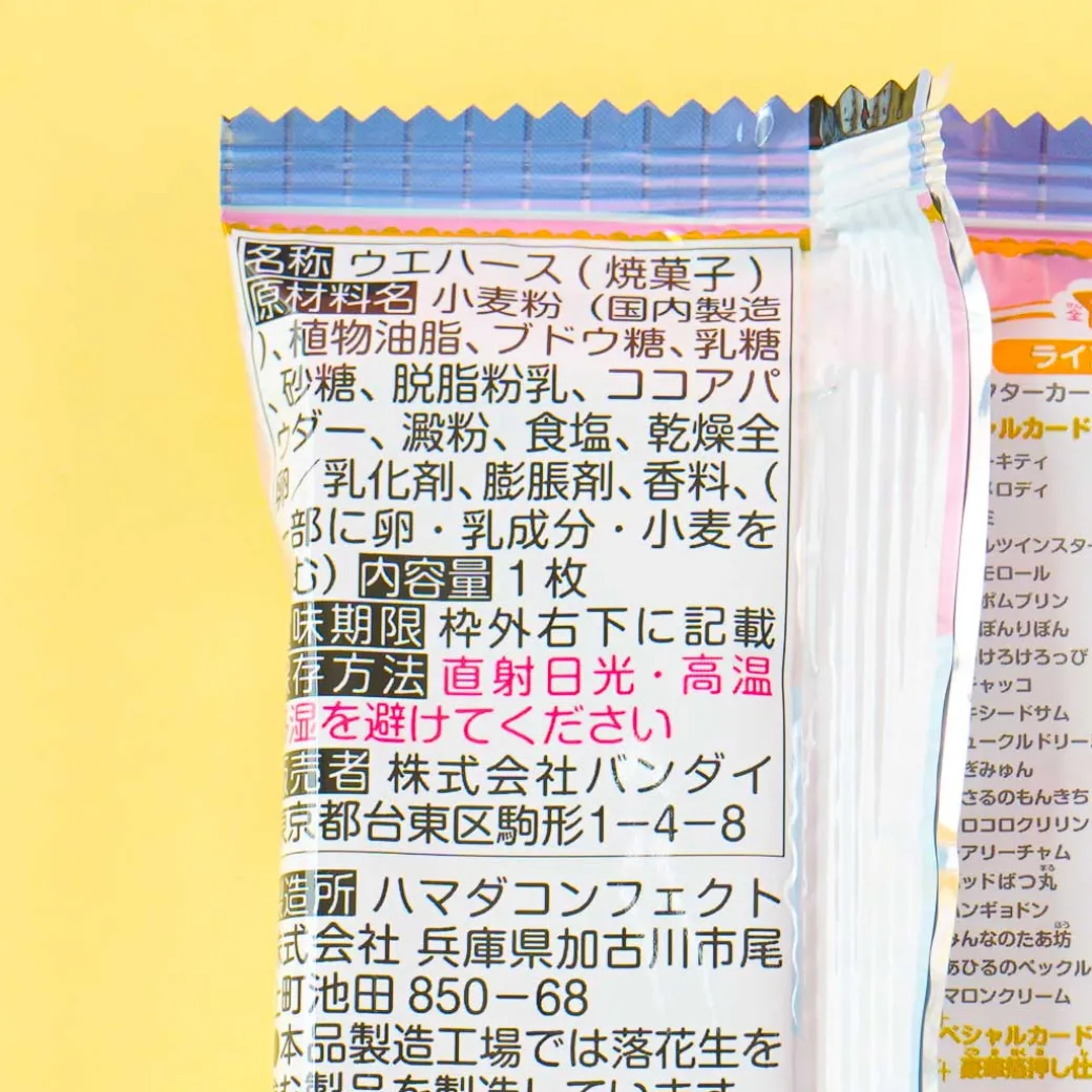 Sanrio Characters Sleep Time 2 Wafer & Card