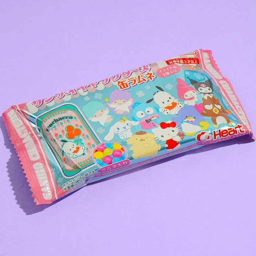 Sanrio Characters Tin Can With Ramune Candy