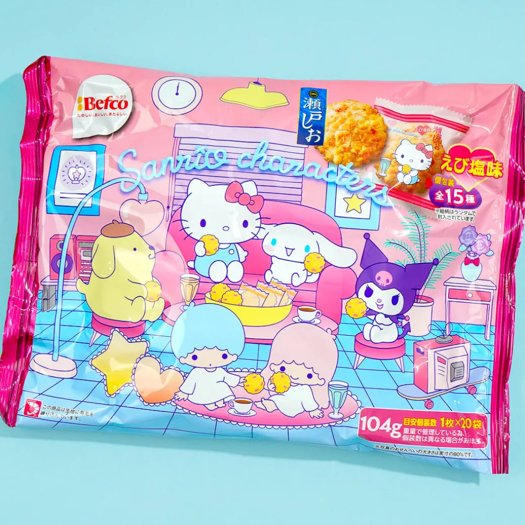 Sanrio Characters x Befco Kuriyama Seto Shio Crackers