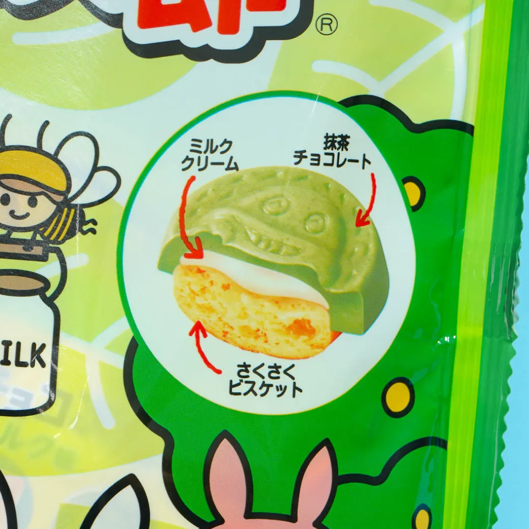 Shoei Delicy Choco Jiro Biscuits Big Pack - Matcha Milk