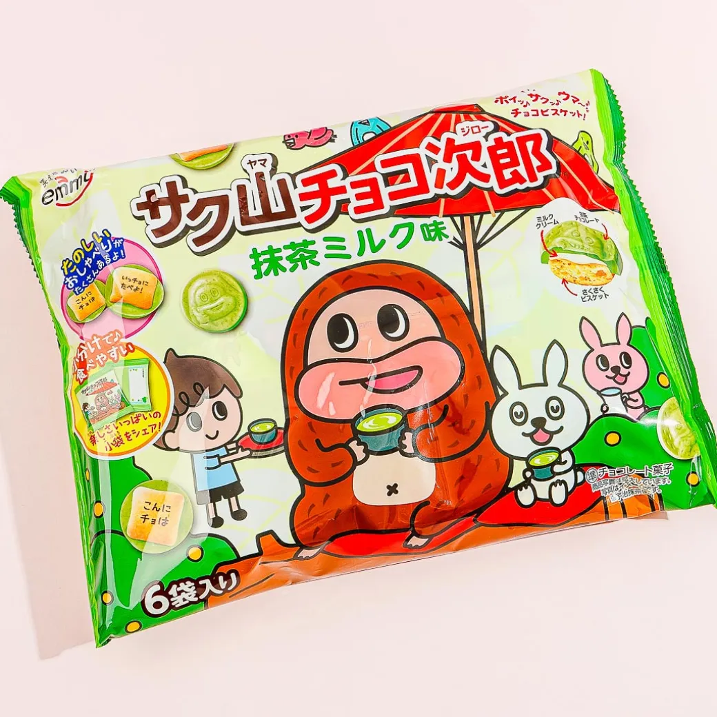 Shoei Delicy Sakuyama Choco Jiro Biscuits - Matcha Milk