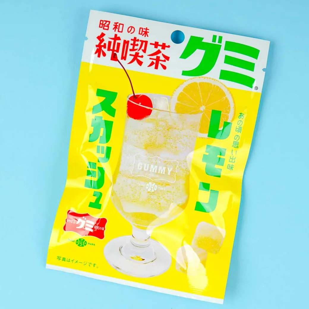 Showa No Aji Jun Cafe Gummy - Lemon Squash