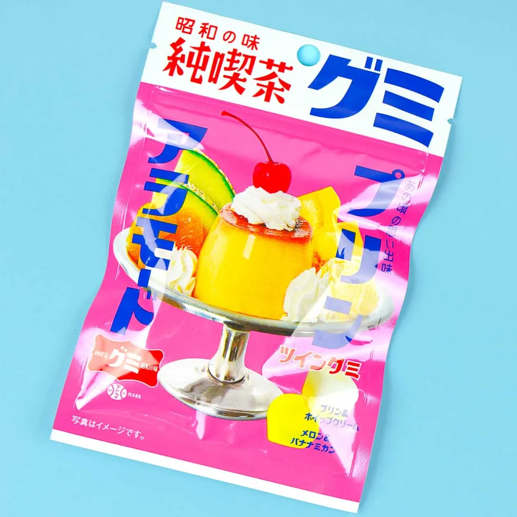 Showa No Aji Jun Cafe Gummy - Pudding A La Mode