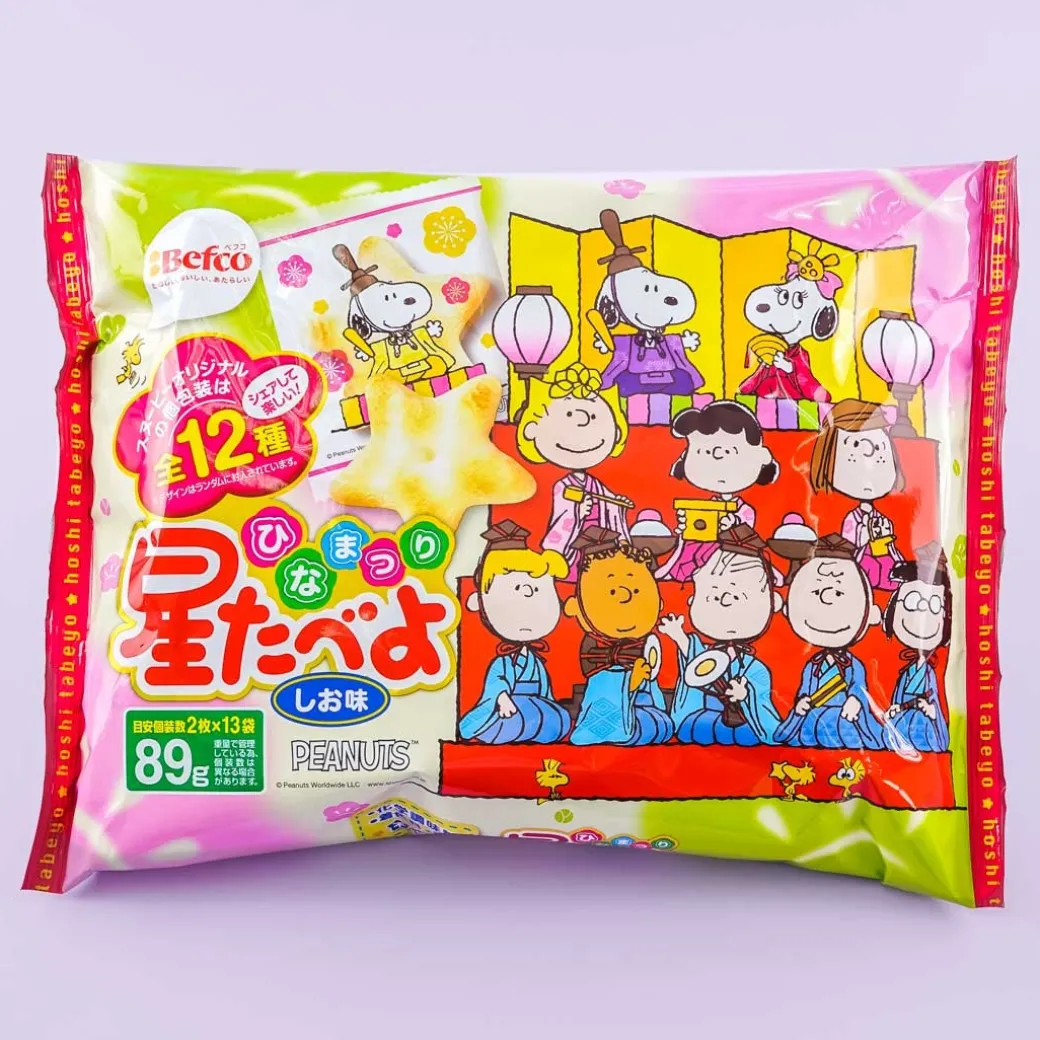 Snoopy Kuriyama Hinamatsuri Rice Crackers