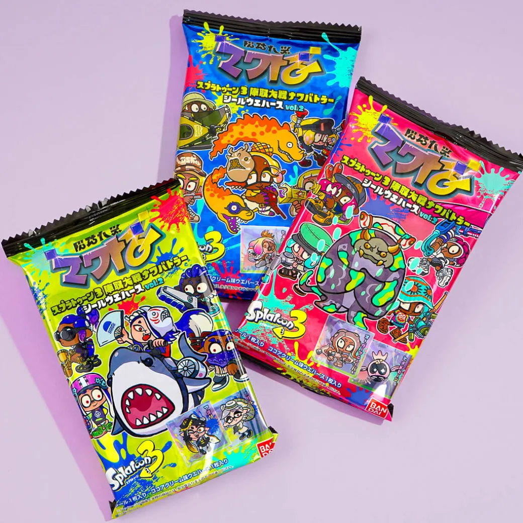 Splatoon 3 Nawa Battler Vol 2 Wafer & Sticker