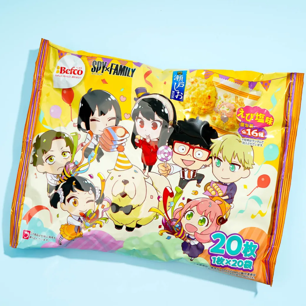 Spy x Family Kuriyama Seto Shio Rice Crackers