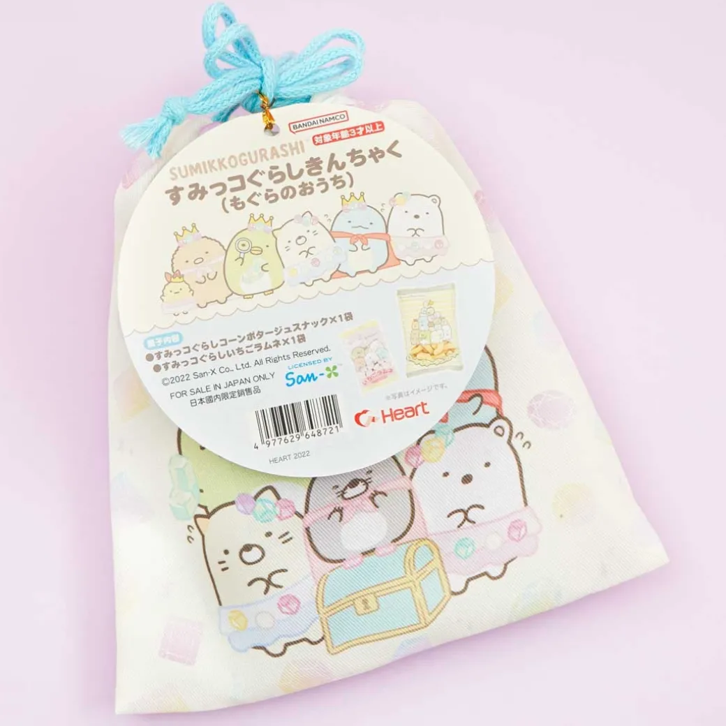 Sumikko Gurashi Gem Love Drawstring Snack Bag