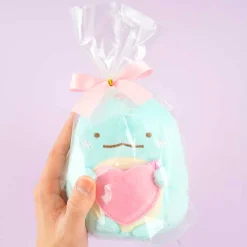 Sumikko Gurashi Heart Hug Plushie With Chocolate - Tokage / Medium