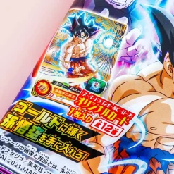 Super Dragon Ball Heroes Card With Gummy 13