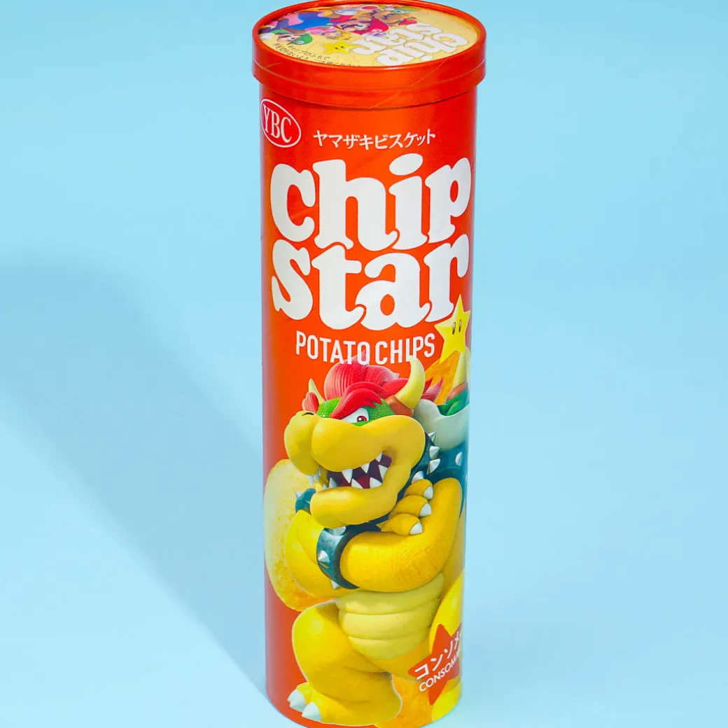 Super Mario Chip Star Potato Chips - Consomme / Large