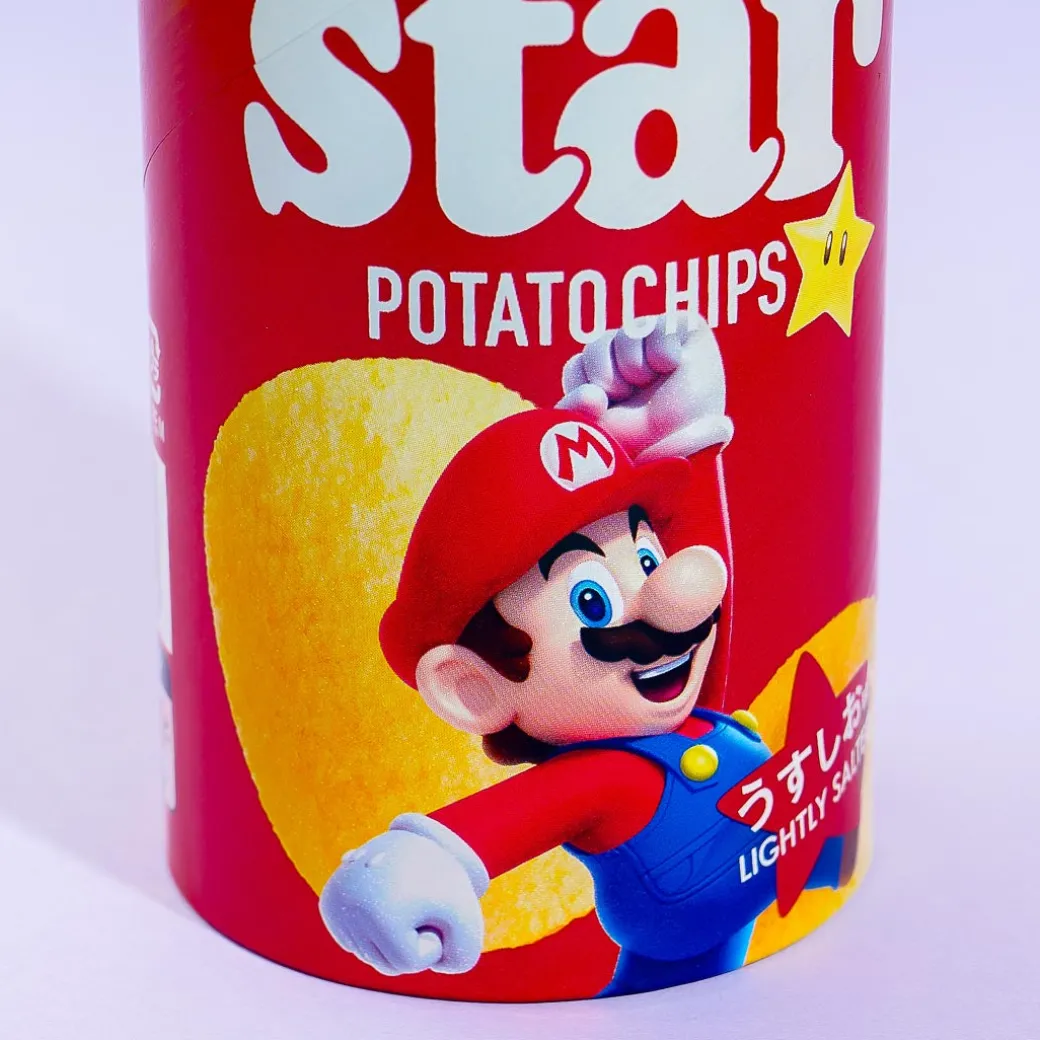 Super Mario Chip Star Potato Chips - Lightly Salted