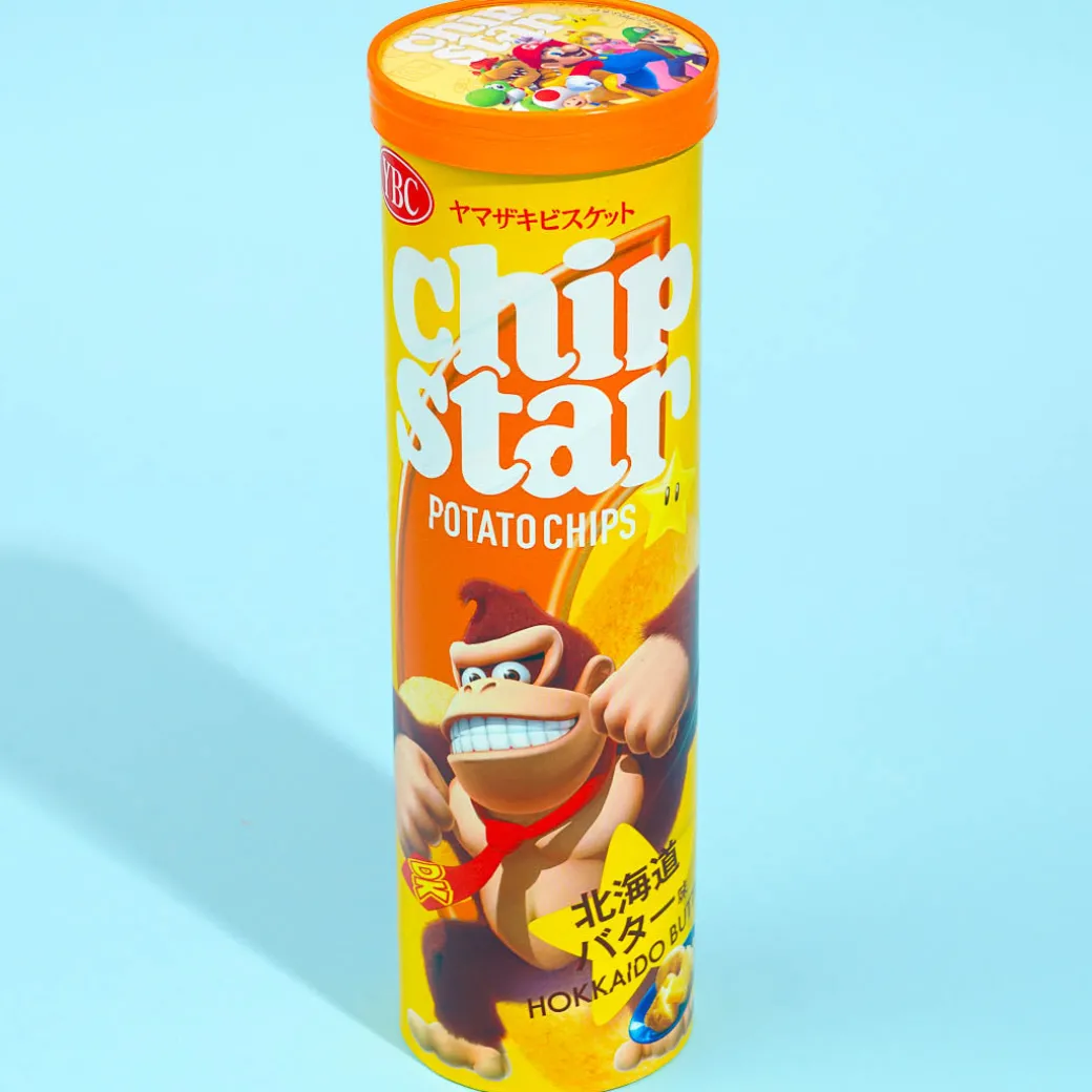 Super Mario Chip Star Potato Chips - Hokkaido Butter / Large