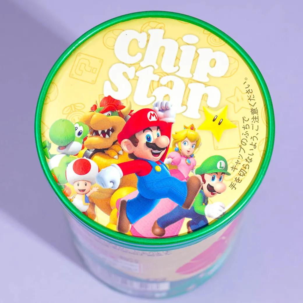 Super Mario Premium Chip Star Potato Chips - Shrimp Nori