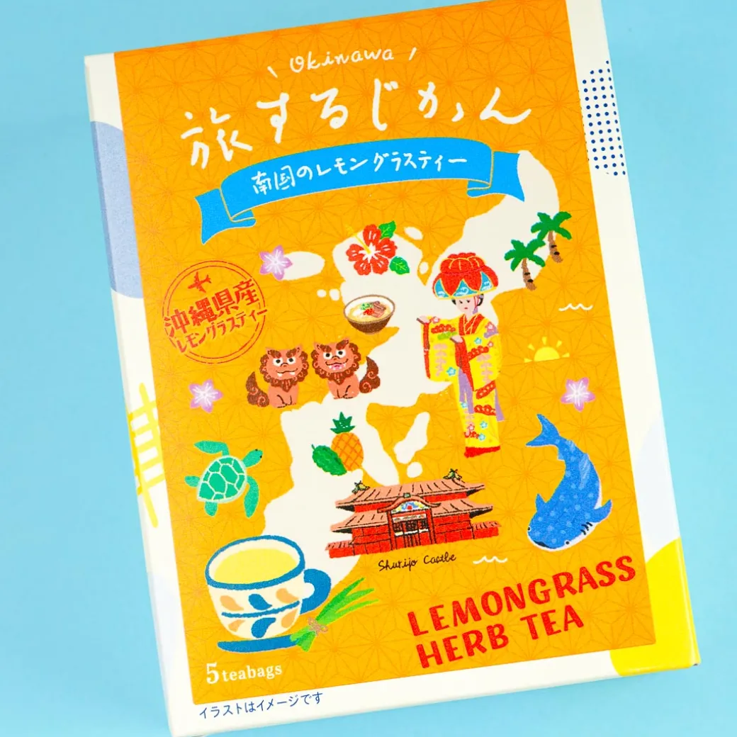 Tea Boutique Travel Time Lemongrass Herb Tea