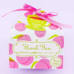 Thank You Tea Box - White Peach