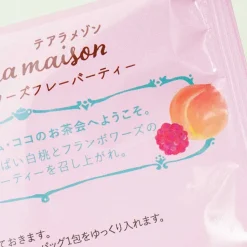 The A La Maison Tea Sachet - White Peach & Raspberry