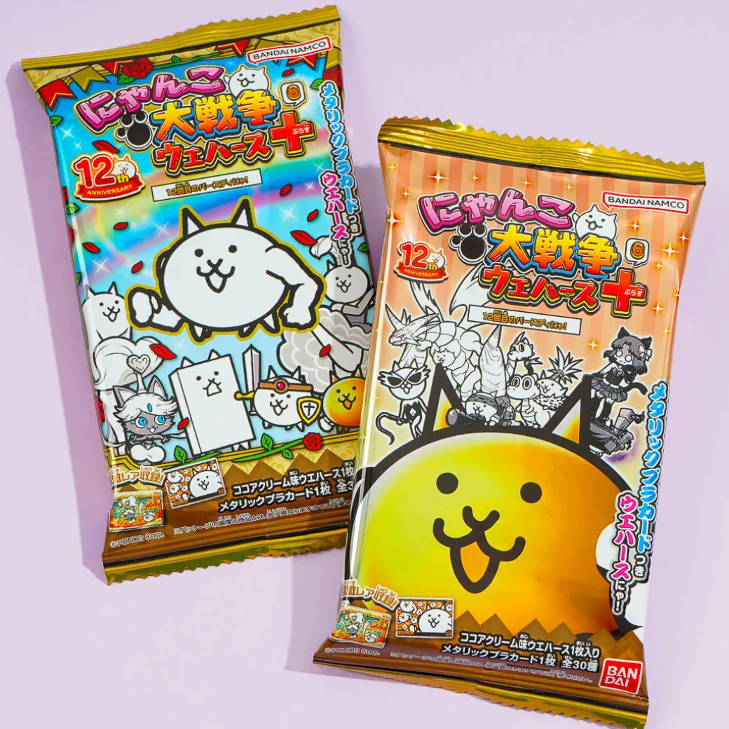 The Battle Cats +6 Wafer With Card