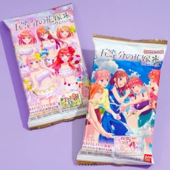 The Quintessential Quintuplets Wafer With Metallic Card