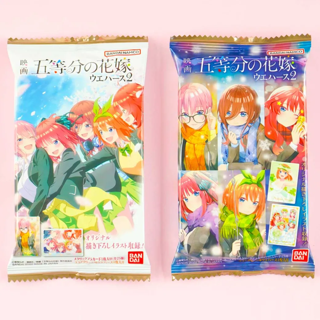 The Quintessential Quintuplets Card With Wafer Vol. 2