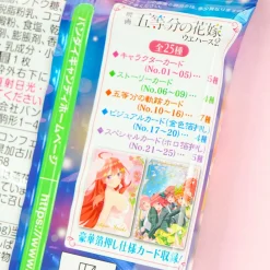 The Quintessential Quintuplets Card With Wafer Vol. 2