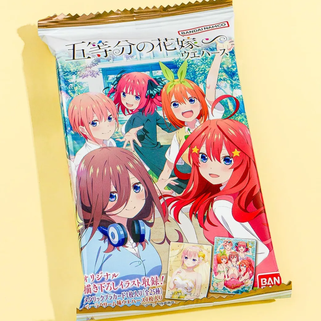 The Quintessential Quintuplets Graduation Day Wafer With Card