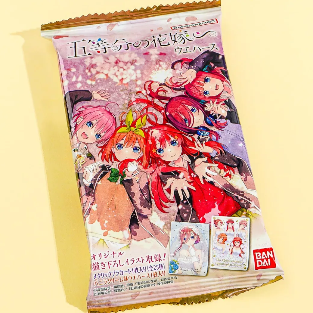 The Quintessential Quintuplets Graduation Day Wafer With Card