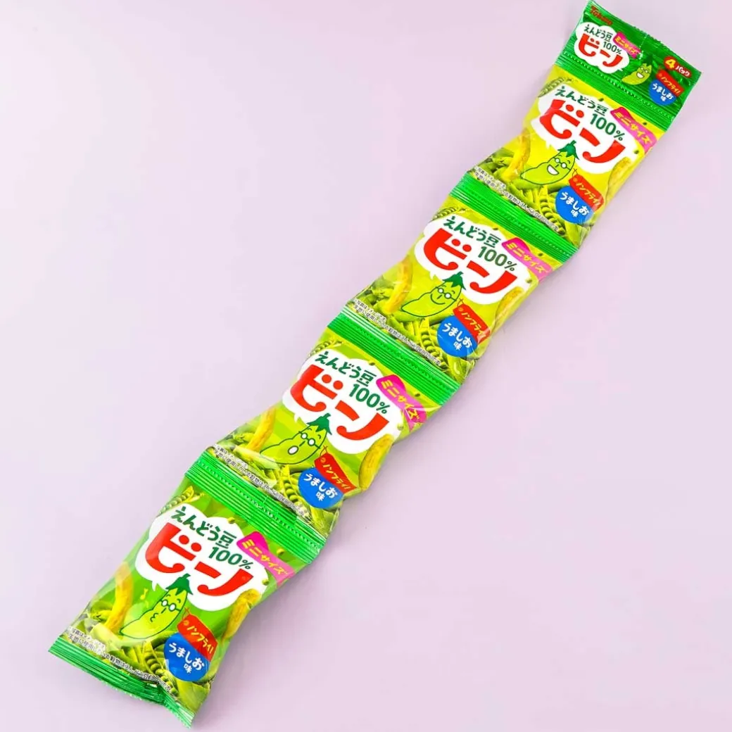 Tohato Beano Vino Umashi Edamame Snacks - 4 pcs