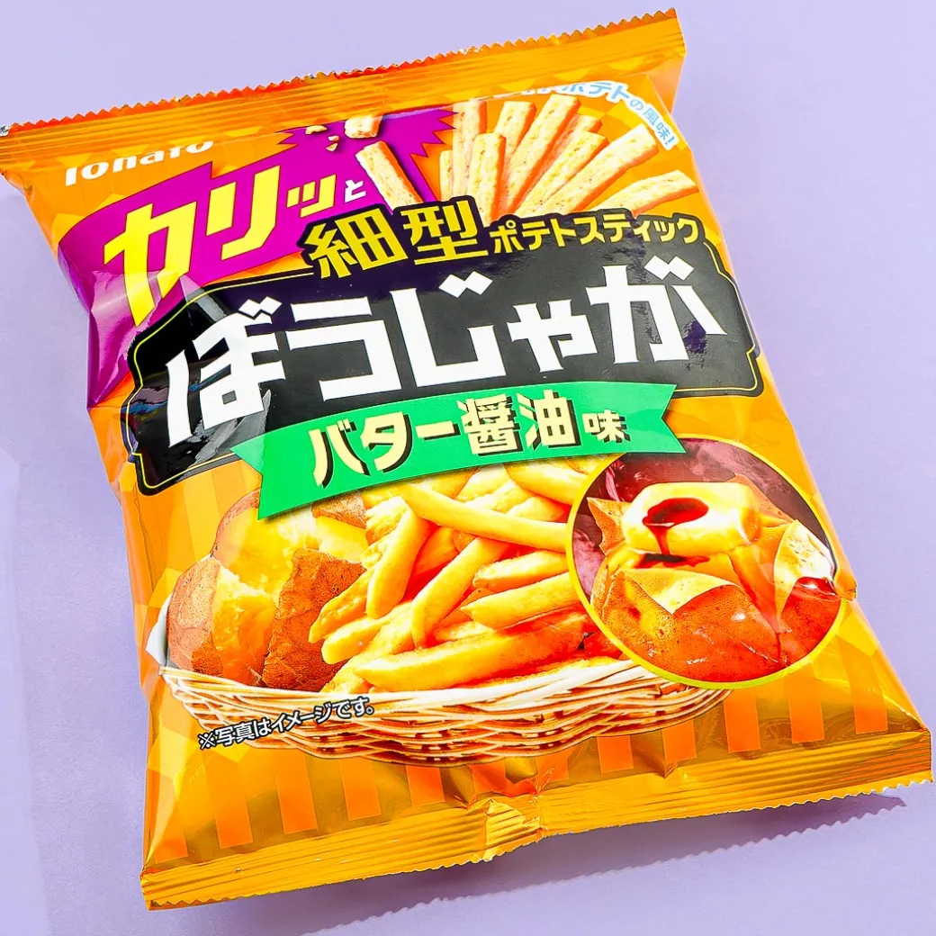 Tohato Boujaga Potato Stick Snacks - Butter & Soy Sauce