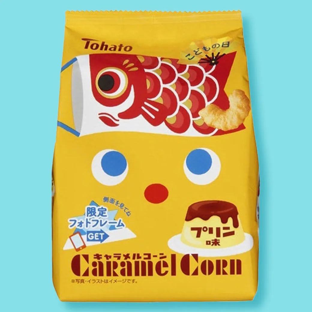Tohato Caramel Corn - Children's Day Pudding