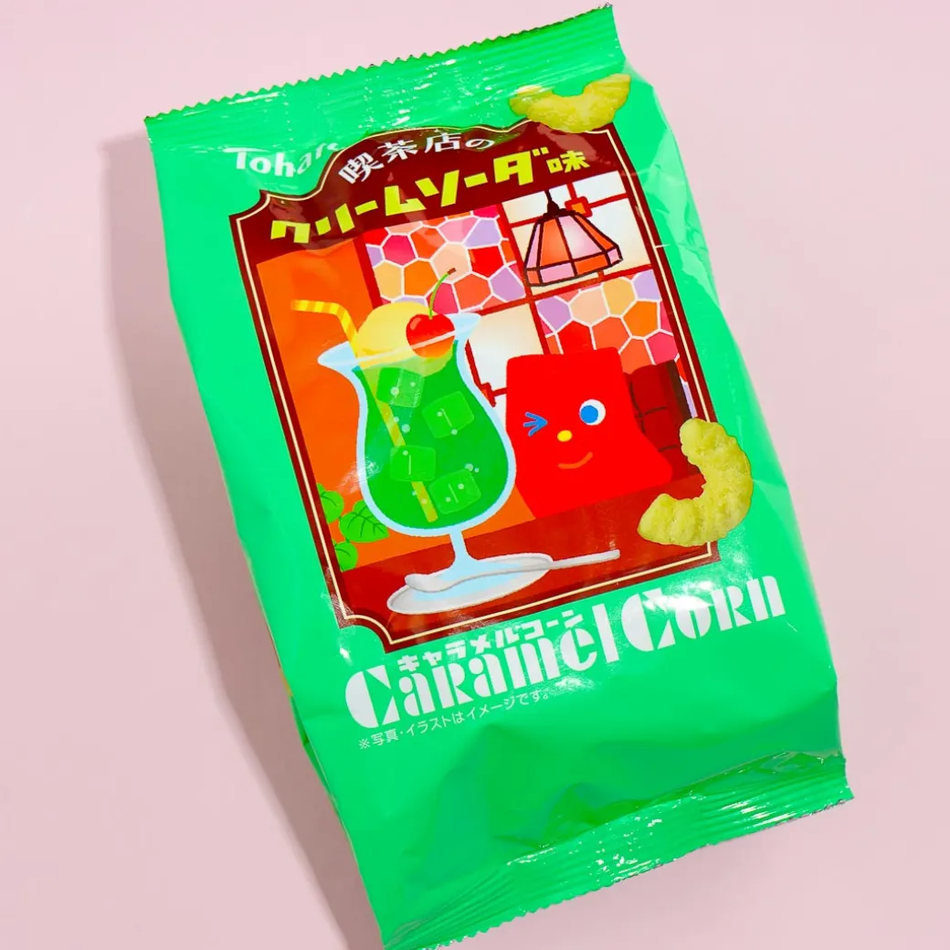 Tohato Caramel Corn - Cream Soda