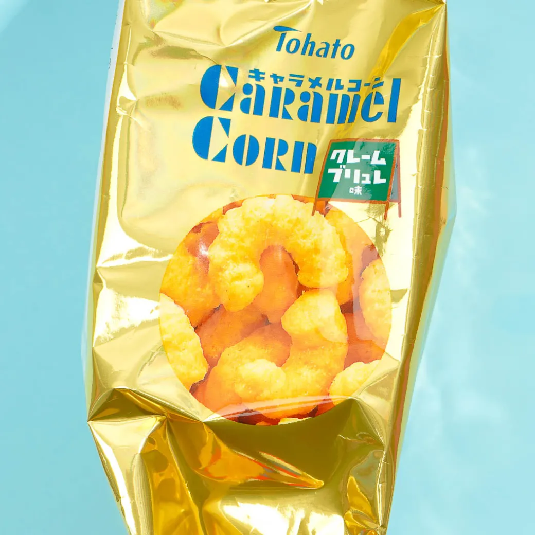 Tohato Caramel Corn - Creme Brulee