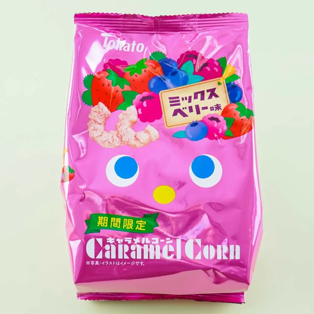 Tohato Caramel Corn - Mixed Berry