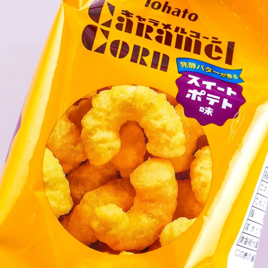 Tohato Caramel Corn - Sweet Potato