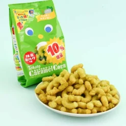 Tohato Caramel Corn Big Package - Matcha Green Tea