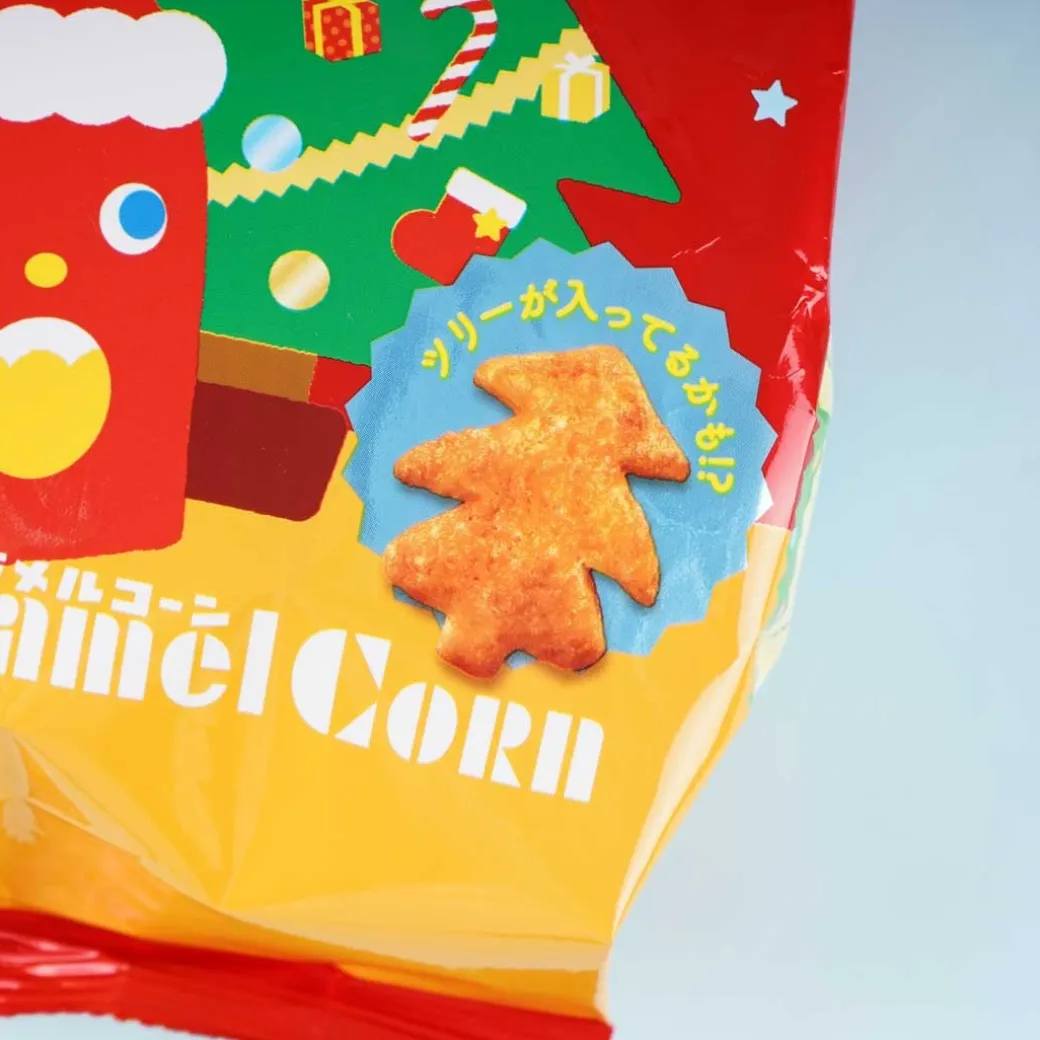 Tohato Caramel Corn Christmas Version