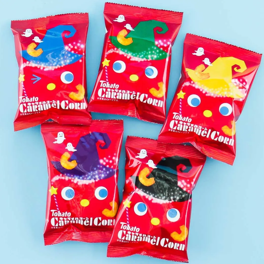 Tohato Caramel Corn Halloween Multi-Pack - 6 pcs