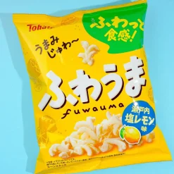 Tohato Fuwauma Salty Corn Snacks - Lemon