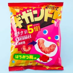 Tohato Giant Caramel Corn - Honey Plum