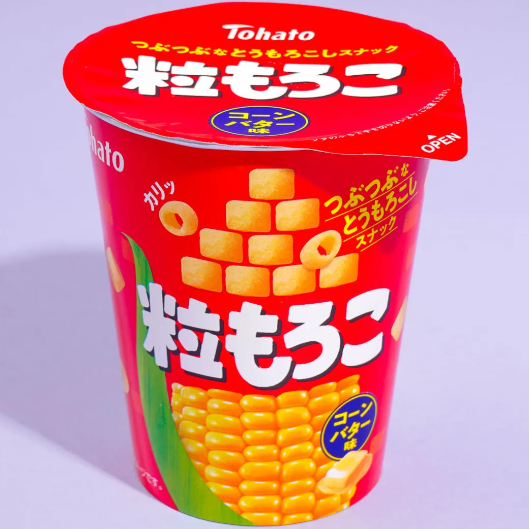Tohato Grain Moroko Corn Rings - Butter