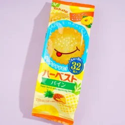 Tohato Smile Harvest Super Thin Biscuit Bag - Pineapple