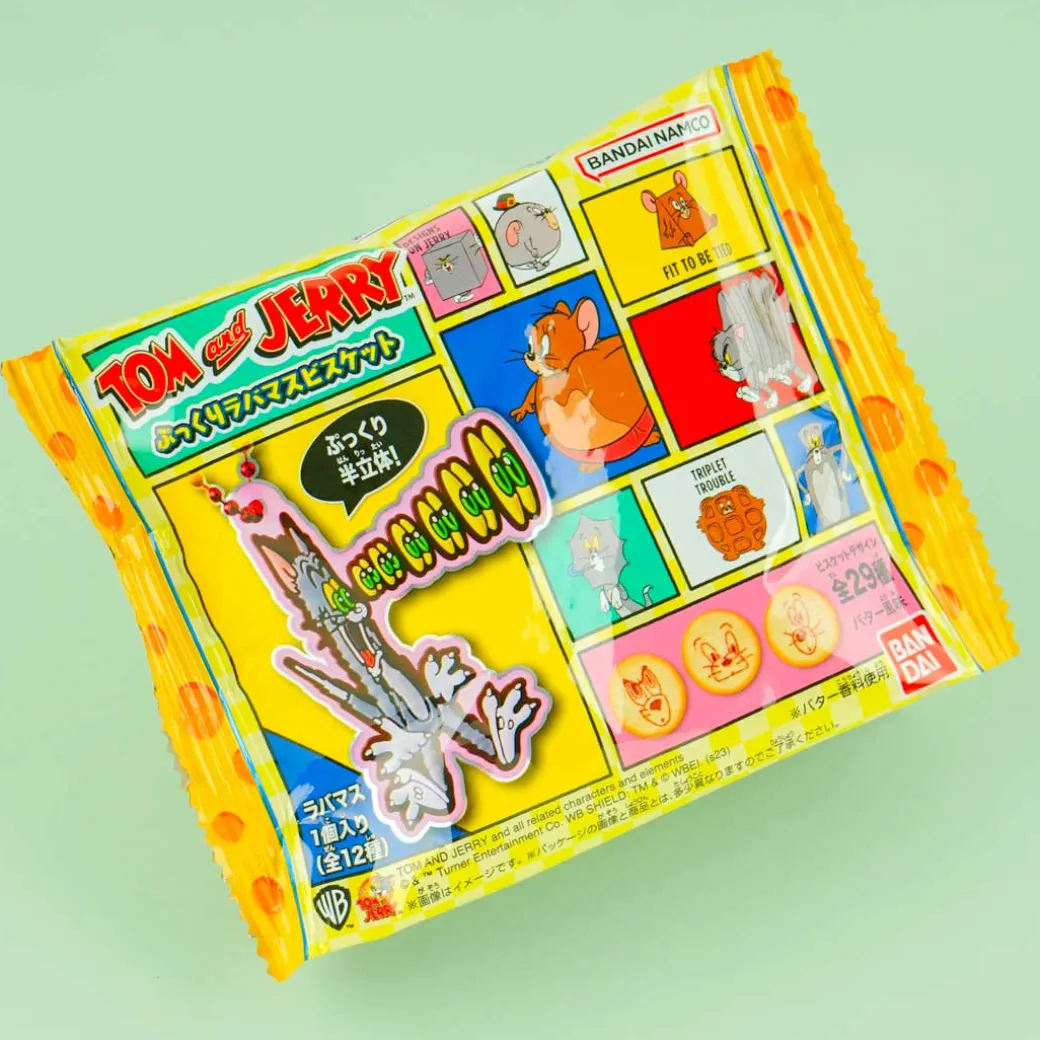 Tom & Jerry Pukkuri Rubber Charm Vol. 2 & Biscuits