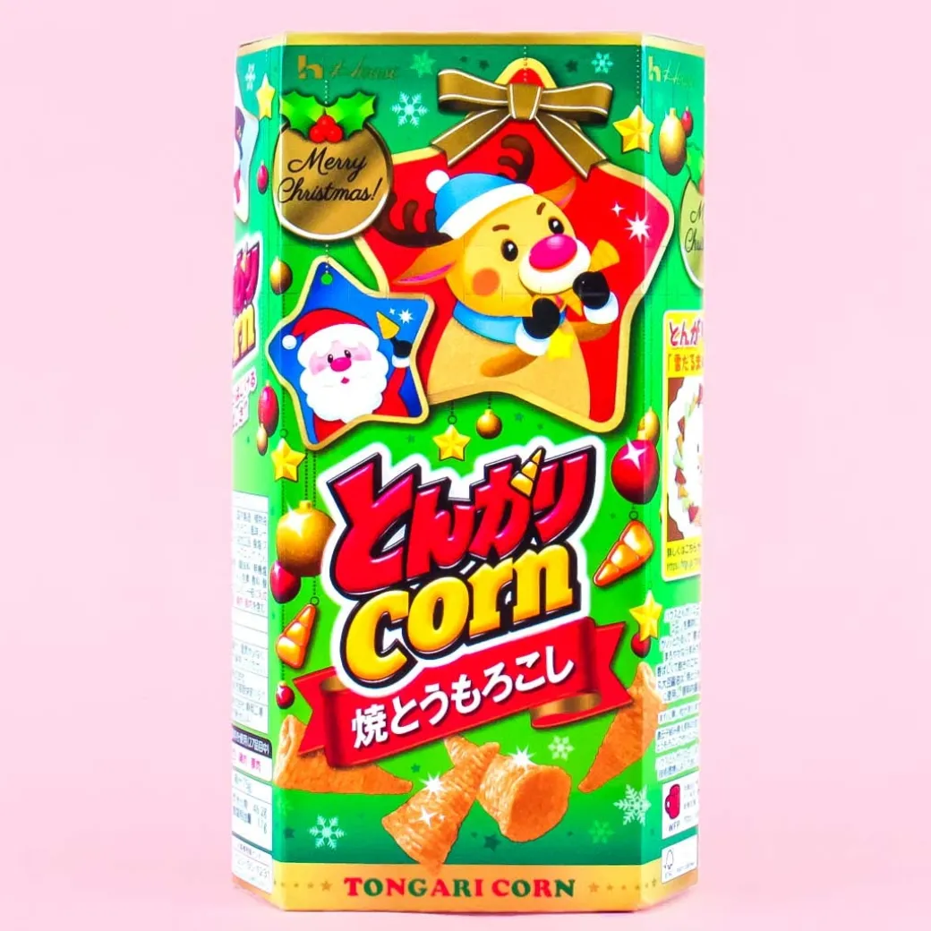 Tongari Corn Snacks Christmas Box - Grilled Corn