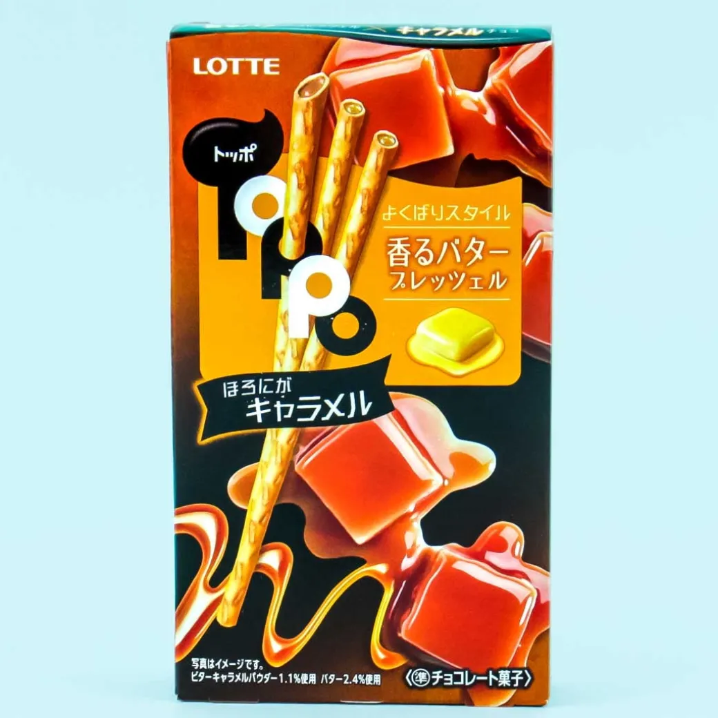 Toppo Biscuit Sticks - Bitter Caramel