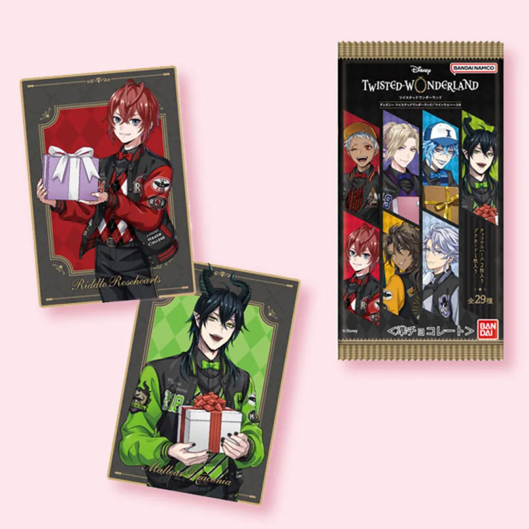 Twisted Wonderland Twin Wafers With Cards